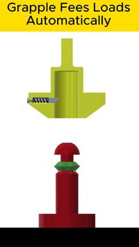 Grapple Fees Loads Automatically #mechanical #solidworks #3d #productdesign #autocad #autodesk #keyshot #design #fusion360 #mechanism #engineering #cad