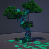 #minecraft #minecraftideas #minecrafttutorial custom tree ideas in minecraft || prismarine tree minecraft || cool tree minecraft || Tutorial