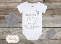 Mama's Daddy's Nana's Little Peanut Onesie Baby Bodysuit by BlushRose on Etsy