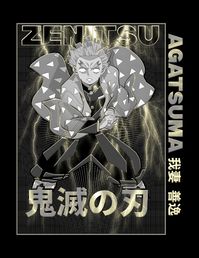 Experience the electrifying essence of Zenitsu Agatsuma with designs that capture his intense power and striking determination. These detailed illustrations highlight Zenitsu’s iconic Thunder Breathing stance and vibrant personality, perfect for true *Demon Slayer* fans.