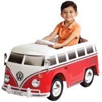 Free 2-day shipping. Buy Rollplay VW Bus 6 Volt Battery Powered Ride-on Vehicle - Red at Walmart.com