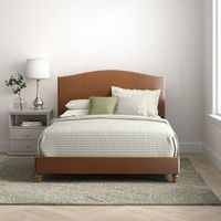 Walnut Bed Frame With Headboard | Wayfair