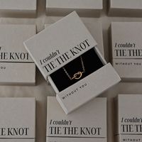 Tie the Knot Jewelry Box, Bridesmaid Proposal Box Set, Bridesmaid Getting Ready Jewelry, Will You Be My Bridesmaid Gift, Gift for Her - Etsy