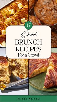 17 Easy Brunch Ideas for a Crowd - Incredibly Delicious! - Alice Dias