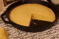 Buttery, golden, crispy, and about as southern as it comes. This buttery Cast Iron Cornbread is the perfect pairing for just about anything.