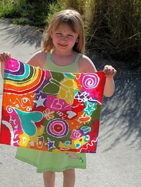 How To Make Rainbow Batik – Lesson Plans