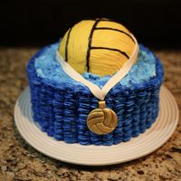 Water polo champions cake