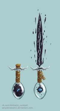 tabletopresources: “ zalgo sword by SanyokVAMPIRE Dear diary, today I was inspired to reconsider how I’ve been designing both potions and weapons. So many other items that can use some tweaking...