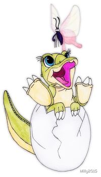 "The Land Before Time: Baby Ducky" by Milly2015 | Redbubble