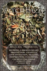 Magical Properties - Witch Hazel