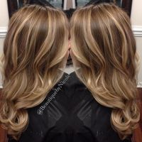 Subtly Highlighted Caramel Brown Hair