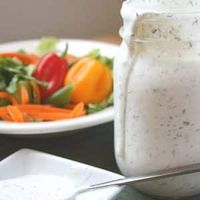 The Best Homemade Ranch Salad Dressing - Barefeet in the Kitchen