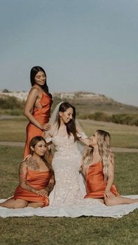 Simply Borrowed Dresses on Instagram: "Tag your bridal squad ✨ Link in bio to see our gorgeous collection of wedding + special occasion dresses available to rent 📷: @ej.parcasio #simplyborroweddresses #simplyborrowed #simplyborrowedbabe #dresses #dress #dressrentals #dressrental #simplyborrowedbride #sustainable #sustainablewedding #affordable #borrowed #gown #gowns #savings #bridesmaids #bridesmaiddresses #bridesmaiddress #brideesmaid #bridalparty #weddingparty #bridetribe #bachelorette #non