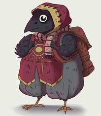 [Art] A Kenku NPC : DungeonsAndDragons