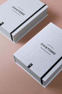 The Gin&tonic Book Packaging Design for Toque Brand From Spain - World Brand Design