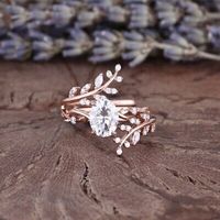 ad eBay - Twisted Leaf Designer Moissanite Ring For Women's Wedding Engagement Wear Band - Buy Now, click the link (eBay)