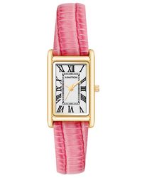 Tilly Pink | 20mm, Pink Leather/Lizard