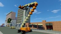 1250AJP Articulating Ultra Boom Lift JLG | Realistic Minecraft Project