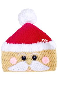 Cute crochet santa face hat! This santa hat crochet pattern free is designed for all sizes. With a cute Santa face and a pom pom hat, it's perfect for Christmas. The pattern includes a video tutorial, making it a fun and easy project. Enjoy crafting this santa beanie crochet pattern and crochet santa beanie free pattern. Find more crochet christmas hat patterns free and create festive crochet santa hat beanie designs. Ideal for everyone, including free crochet christmas hat patterns for babies.