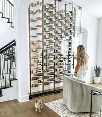 This dream wine cellar was built by our dear dealer @vineyardwinecellars ! A combination of acrylic and black anodized aluminum in a "floating" design giving this wine cellar an extra WOW factor. #millesime #millesimewineracks #wineracks #decor #design #homedecor #designer #modern #contemporary #wine #goals #wishlist #cellier #caveavin #usa #europe #canada #australia #pinterest #fyp #beautiful