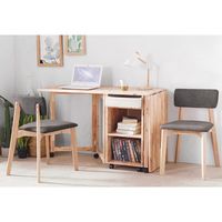 Maja Ansel Design Mashi Foldable Study Desk | Temple & Webster