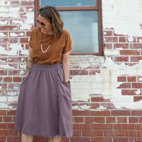 Gypsum Skirt PDF Sewing Pattern — Sew Liberated