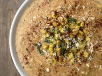 Smoked Street Corn Queso Dip