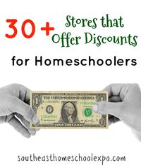 Our homeschool year is almost over, and many of us are shopping for next school year. And I don't know about you, but my pocket book is a little empty :) That is why I am super excited to share with you some AWESOME discounts available for homeschoolers. You probably know that many stores offer...