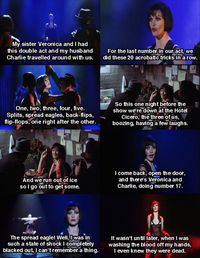 Velma Kelly's Cell Block Tango. Cicero-- Catherine Zeta Jones in Chicago