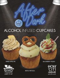 Liquor-infused cupcakes