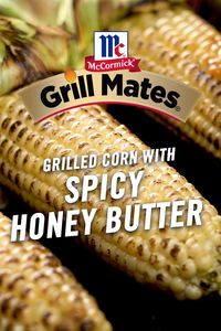 Spice up your summer cookout with grilled corn-on-the-cob! Mixed with butter and brushed over corn, Grill Mates Roasted Garlic & Herb Seasoning brings an epic blend of bold flavor to the grill.