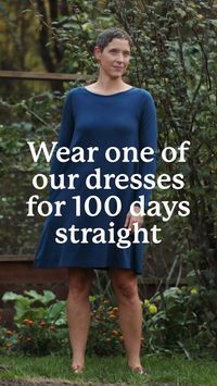 Wear one of our dresses for 100 days in a row and earn a $100 gift card. Our aim is to design the most practical, most wearable item in your wardrobe. Made from our favorite natural material, merino wool. Join the 6500+ people who have completed the challenge.