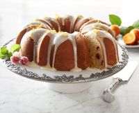 Orange Cranberry Pound Cake Recipe with Sour Cream - Daisy Brand