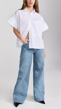 Favorite Daughter The Ollie Ultimate Baggy Wide Leg Jeans | Shopbop