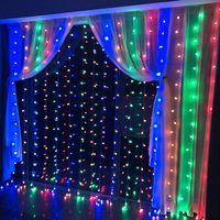 The window curtain lights come with low power of 6W, which renders LED lights more stable. In the meantime, it generates less heat dissipation. In general, it is proved to be power frugal, environmental-friendly and durable. This brand-new type of twinkling fairy icicle light has a wide range of applications and in particular, it is designed for all kinds of parties. For instance, it can be used in Christmas, Weddings, Halloween, and all kinds of ceremonies, etc.