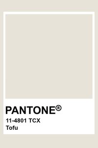 Pantone Tofu