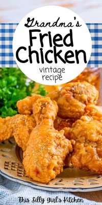 With a puffy but crispy coating, this Grandma’s Fried Chicken from This Silly Girl's Dinner is super tasty, easy, and a family favorite dinner-time meal that you won’t be able to resist. Still using your regular Fried Chicken method, it just contains a few different ingredients that make the outside puffy which is super different but oh so tasty.