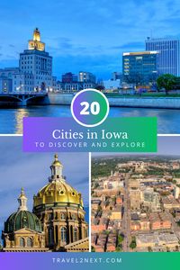 Iowa is home to over 900 cities and towns! Some of the most well-known cities include Des Moines, Cedar Rapids, Davenport, Sioux City, and Iowa City. 🏙️🌽 #IowaCities #MidwestLiving