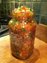 homemade salsa THIS ONE!!