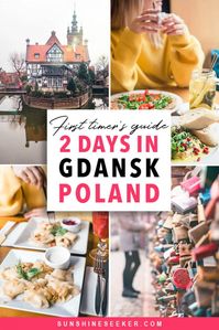 A first timer's guide to Gdansk, Poland. Top things to do in Gdansk in 2 days + where to stay and what to eat #gdansk #poland #bucketlist #travelinspo #budgettravel