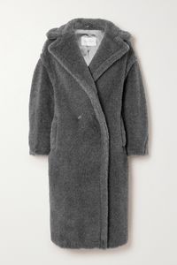 Max Mara's cult 'Teddy Bear' coat was such a hit when it first launched in 2013 that it was reissued again and again - the label says that wearing it "feels like returning home." This oversized style is made from wool and alpaca with touches of silk for a super soft handle. Layer yours over everything from slip dresses to leather pants.