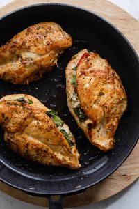 Mediterranean Stuffed Chicken