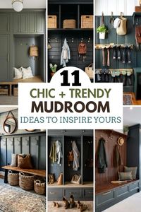 These are the best ideas to use for your mudroom.