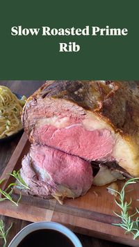 4hr 25min · 12 servings     Ingredients  • 8 lb Certified Angus Beef® brand Boneless Prime Rib Roast  • 1 Tbsp Kosher salt  • 2 Tbsp Olive oil  • 2 tsp black pepper, freshly ground  Slow Roasted Prime Rib Recipe: https://sundaysuppermovement.com/slow-roasted-prime-rib-recipe/