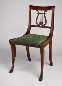 Duncan Phyfe (attributed) / Side Chair / 1815-20