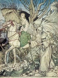 Arthur Rackham (Undine by Friedrich de la Motte Fouqué)