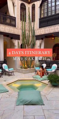 Whether you’re familiar with or a stranger to Marrakech, here’s the perfect guide for 3 to 4 days in Marrakech itinerary on your Morocco travel, blending must-see landmarks and hidden gems. #MoroccoTravel