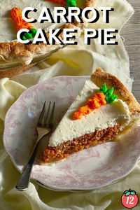 Carrot Cake Pie | 12 Tomatoes