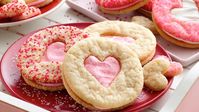 Kids will love making these easy, festive Valentine cookies!