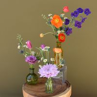 Colorful Flowers in a Bud Vase | Same Day Delivery — The English Garden